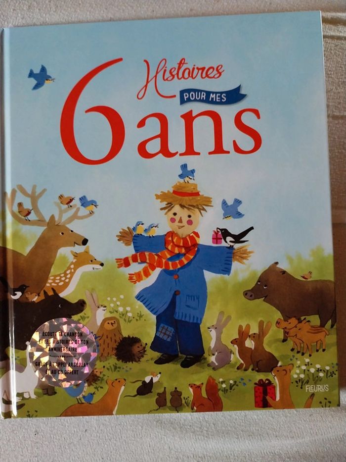 Livre 6 histoires pour mes 6 ans
