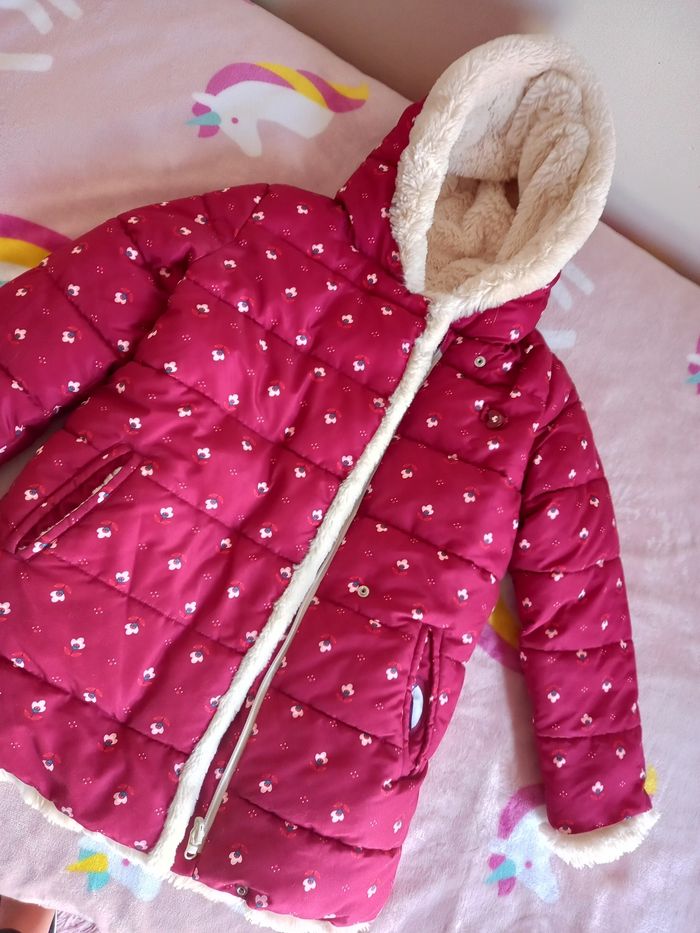 Doudoune manteau reversible bien chaud