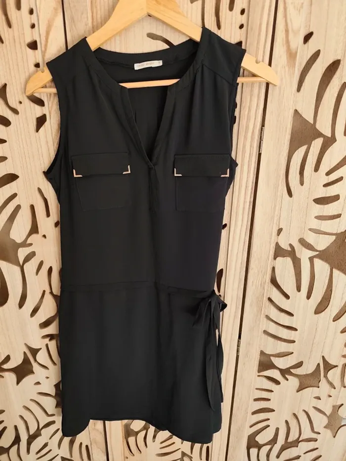 Robe fluide T S Orfeo Negro - photo numéro 8