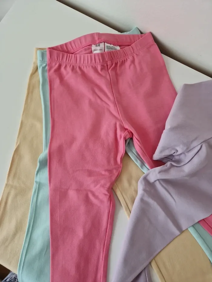 Lot leggings coton 18-24mois neuve H&M - photo numéro 6