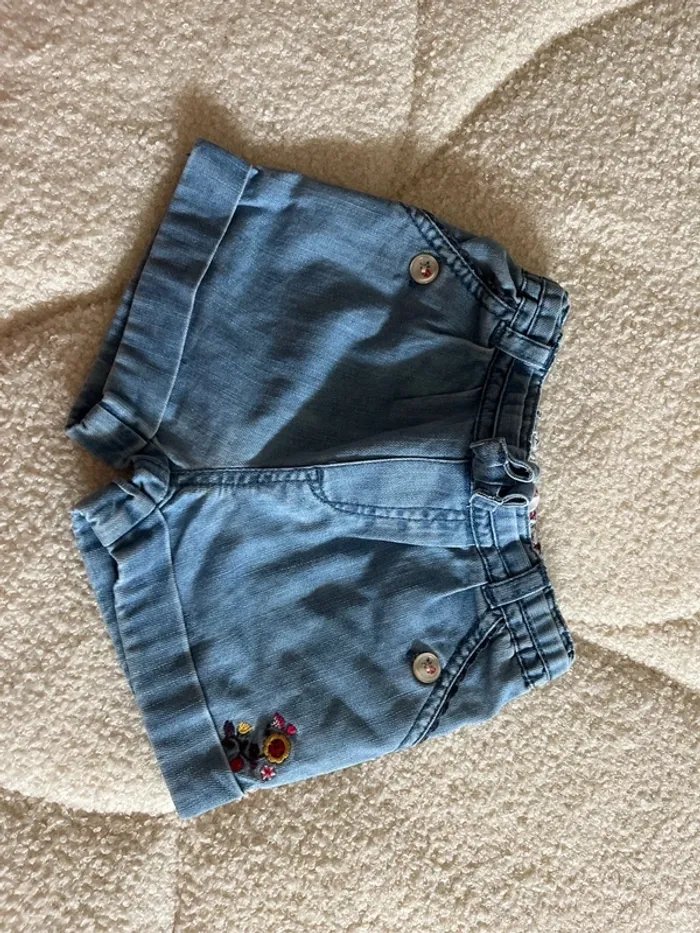 Short en jean