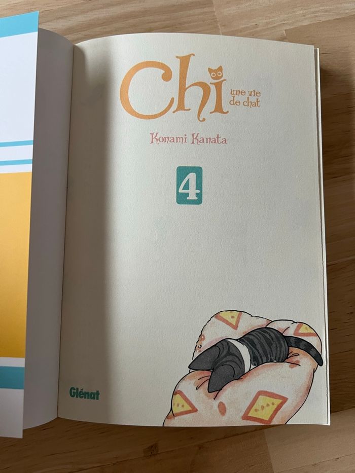 Manga Chi, Une Vie de Chat – Tome 4 – Konami Kanata – Bon État - photo numéro 2