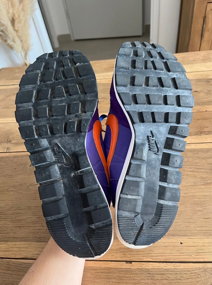Nike Vaporwaffle sacai Dark Iris - photo numéro 5