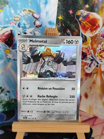 Melmetal holo rare 104/142 Couronne Stellaire