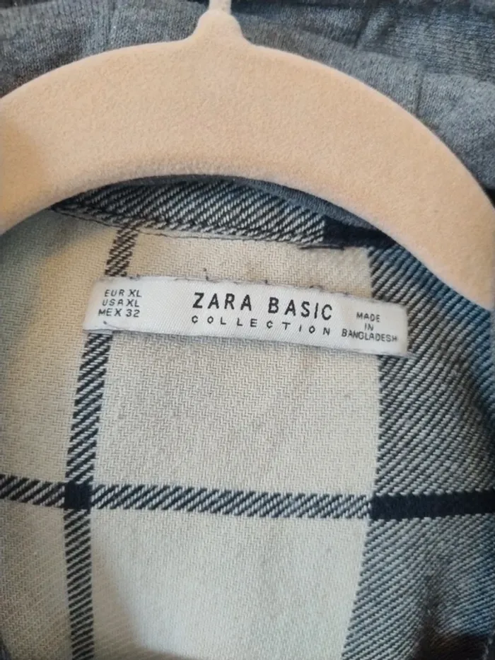 Très belle veste chemise d'hiver longue Zara - photo numéro 2