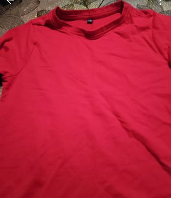 T-shirt fille rouge