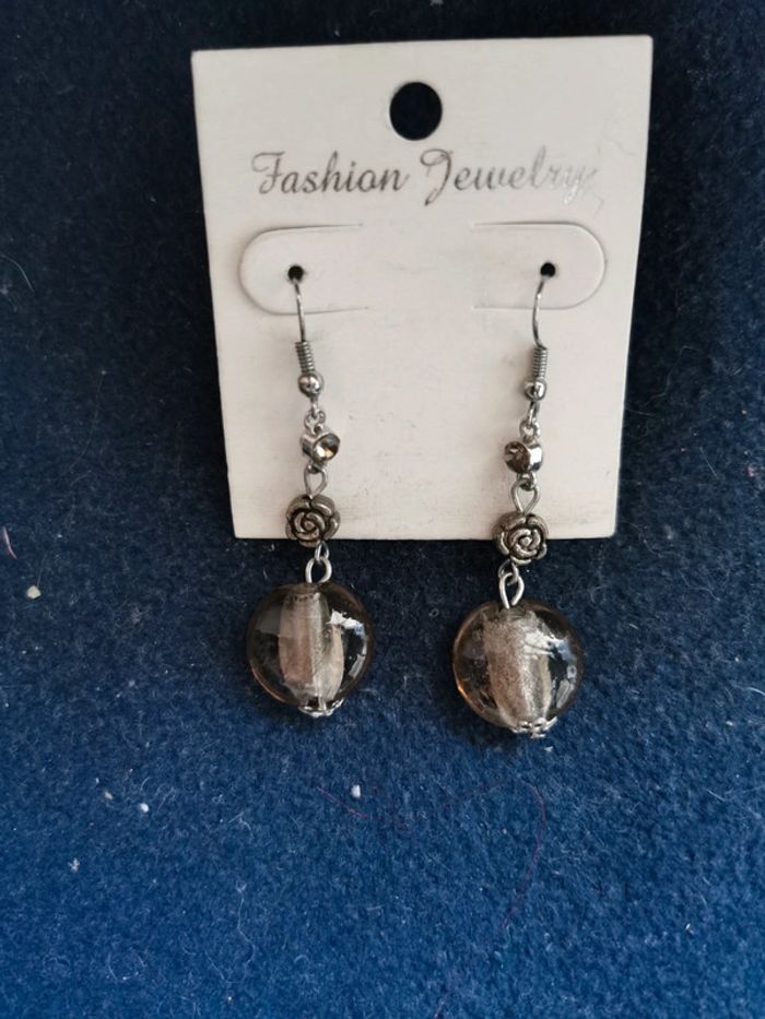 Boucles d'oreilles fantaisie