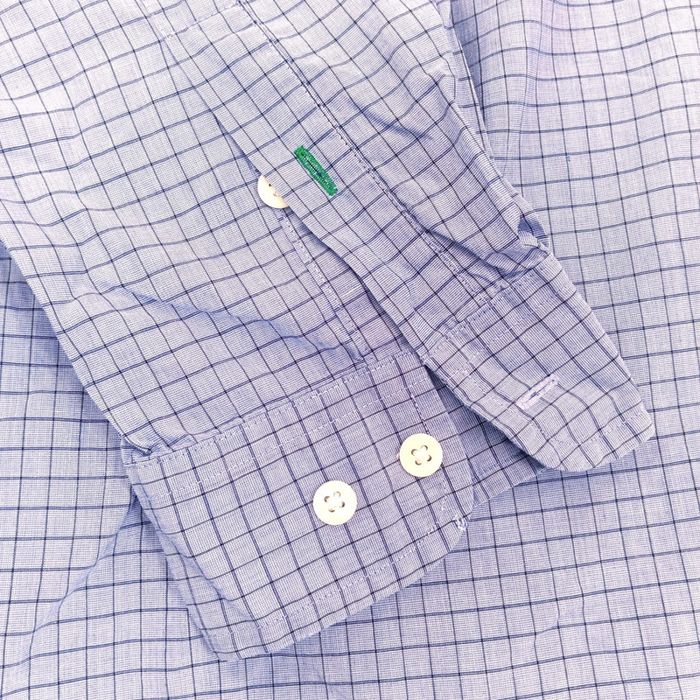 Chemise Pour Homme Tommy Hilfiger Couleur Bleu a Manches Longues Taille L - photo numéro 7