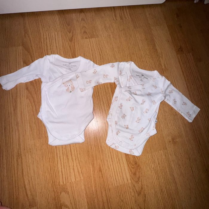 Lot de deux body, naissance