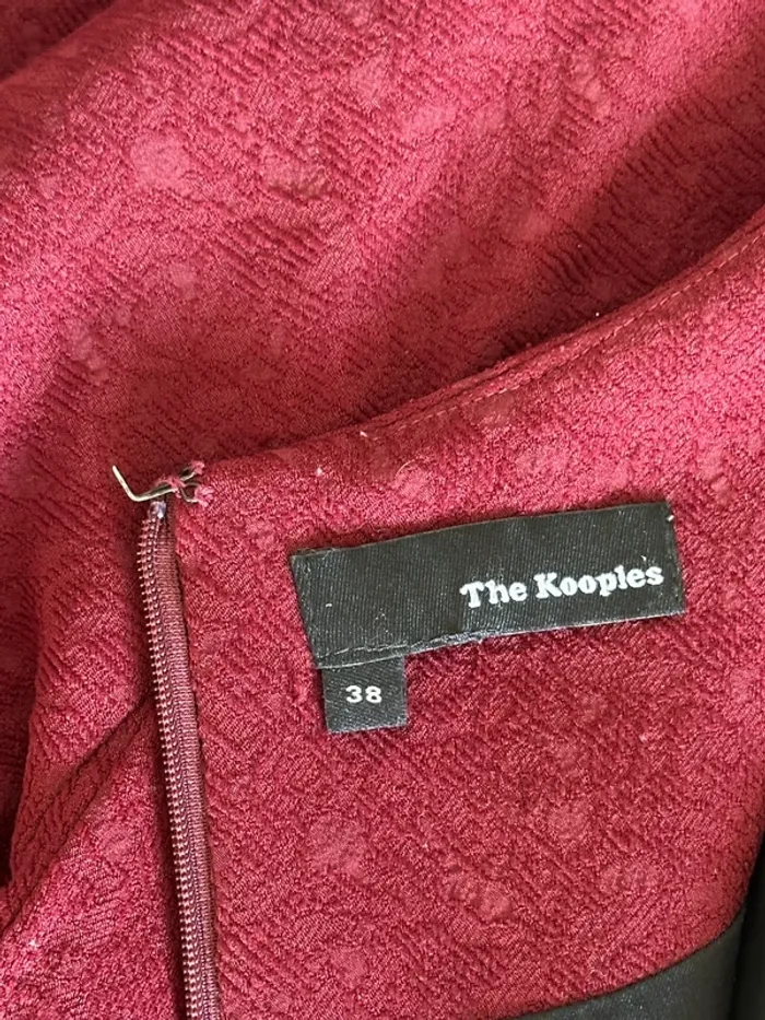 Robe The Kooples lie de vin taille 38 - photo numéro 4