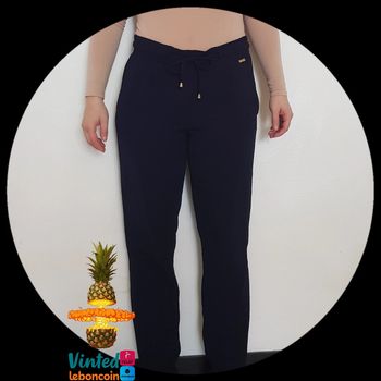 Pantalon bleu marine
