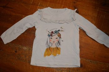 Tee shirt manches longues Orchestra 2 ans oiseaux