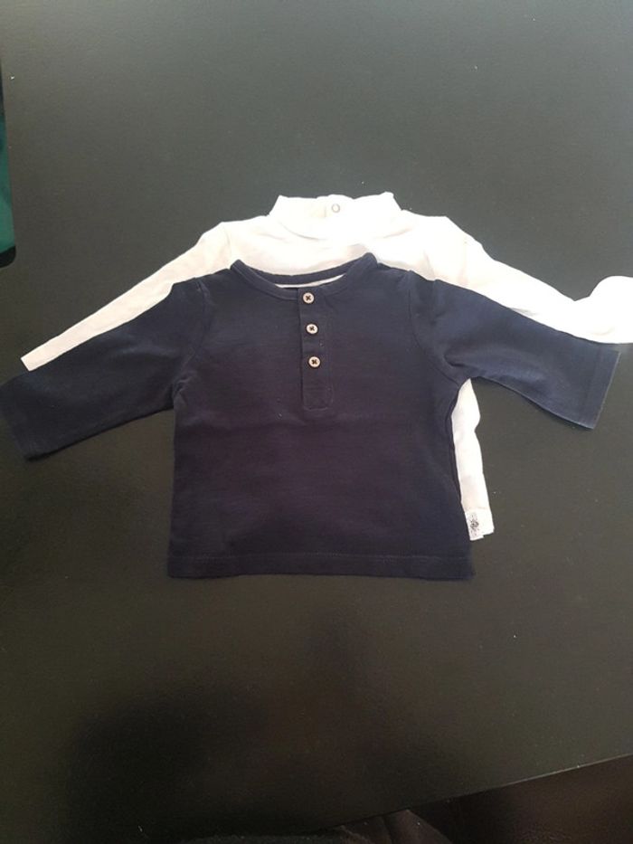 Lot de 2 tee shirts bébé garçon