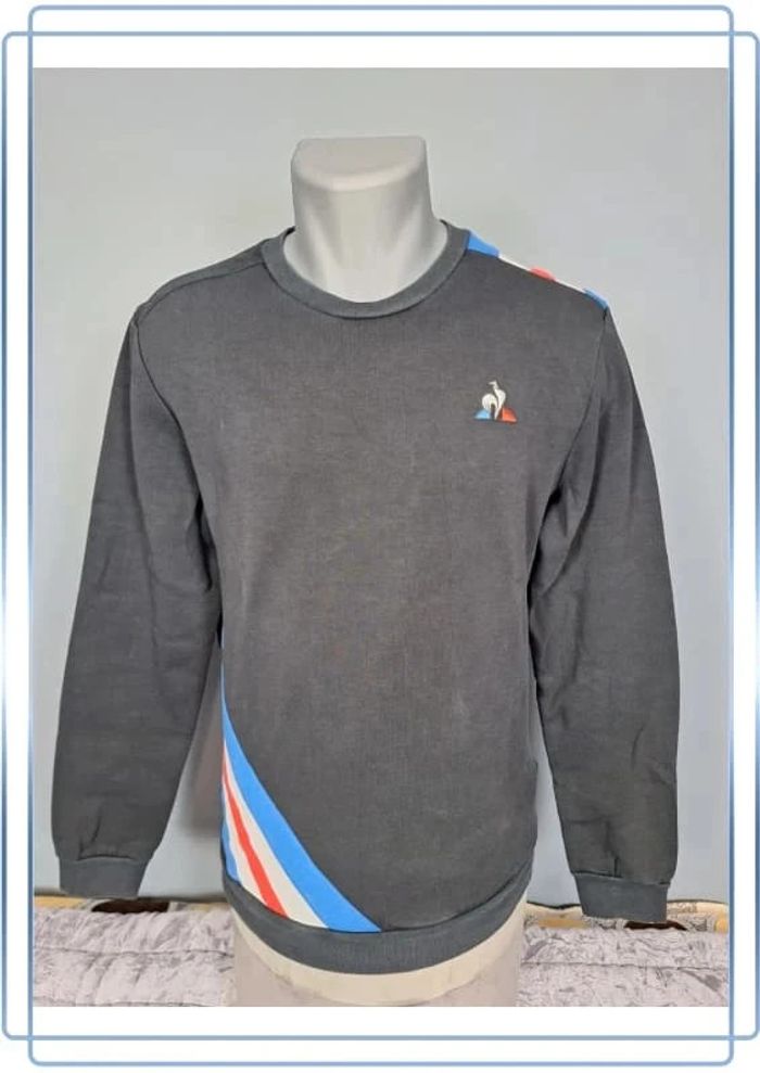 Sweat / crewneck coq sportif homme / taille M brodé (285)