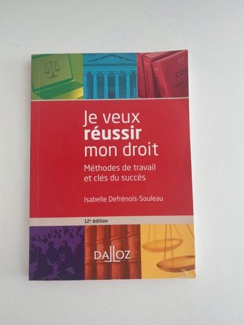 Je veux réussir mon droit