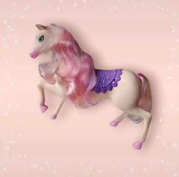 🦄Cheval Barbie calèche féerique Mattel 2010🦄
