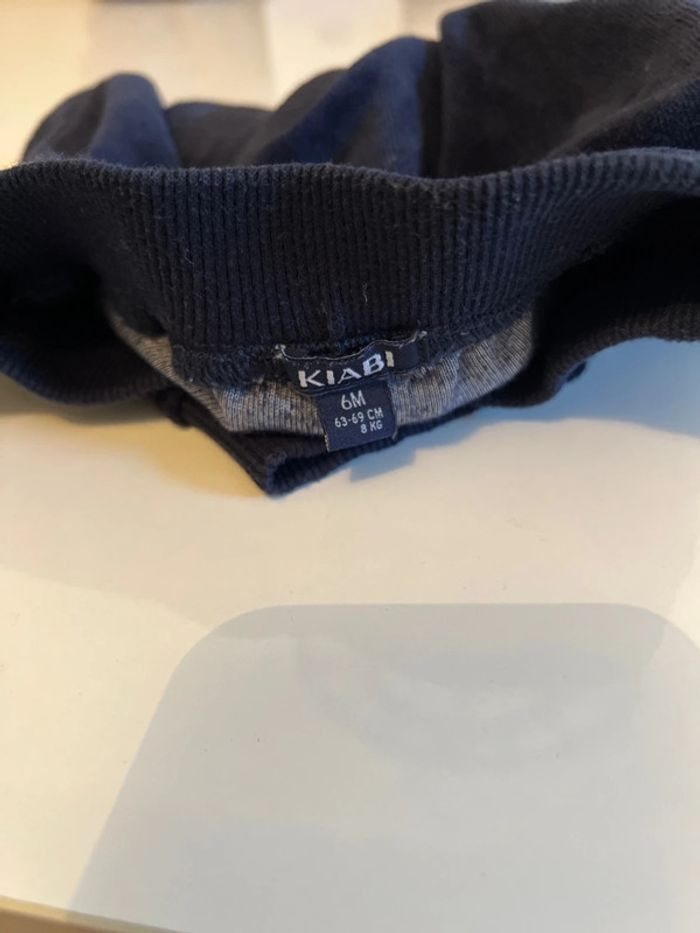 Jogging léger 6 mois bleu marine - photo numéro 3