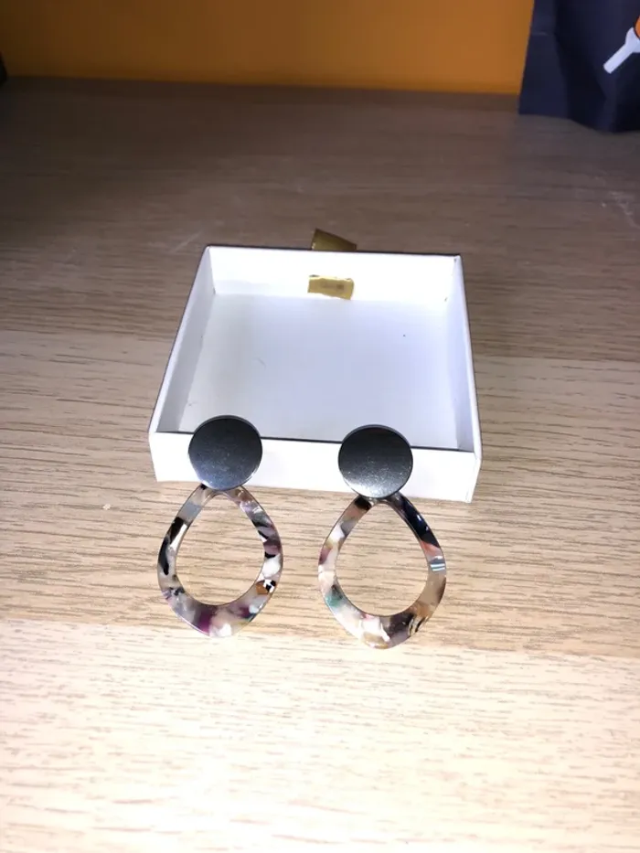 Boucle d’oreille acetate - photo numéro 2