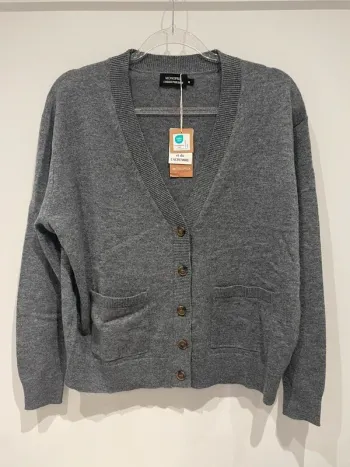 Cardigan avec de la laine et du cachemire