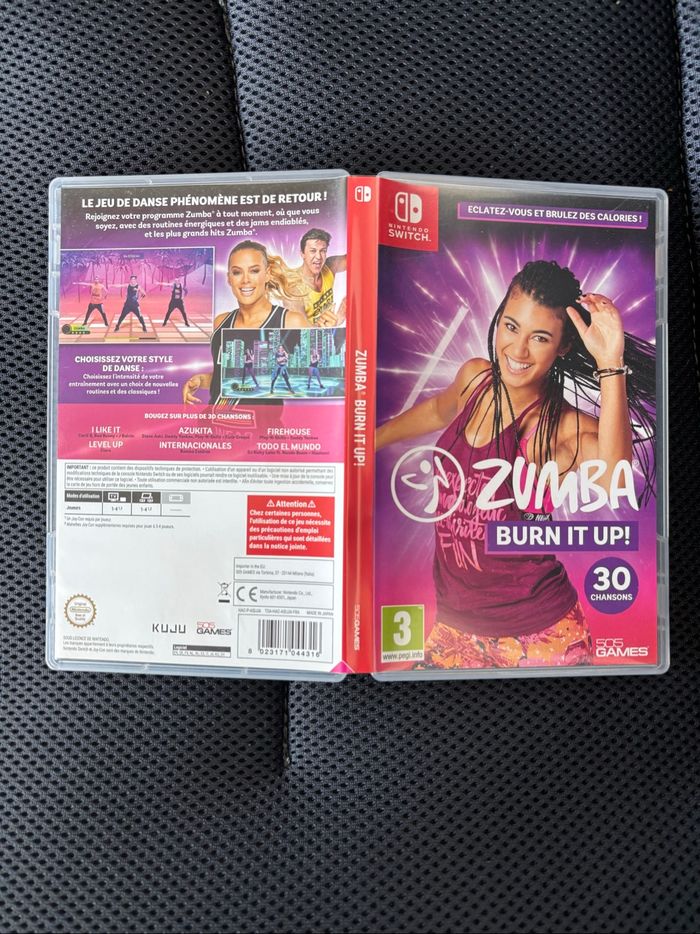 Zumba burn it up switch