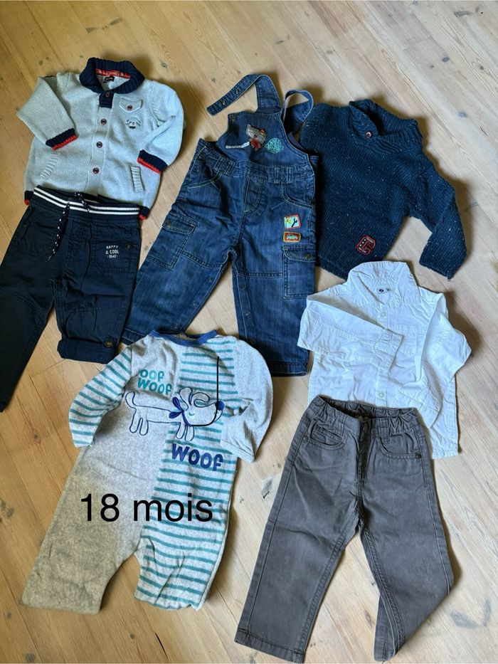 Lot vêtements 18 mois