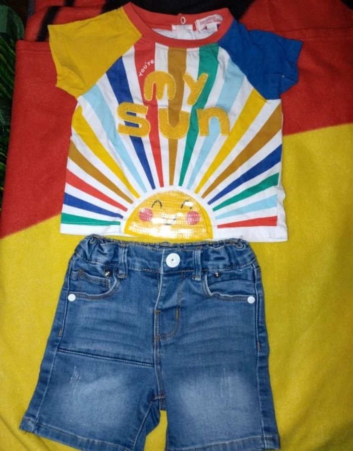Ensemble été bébé garçon