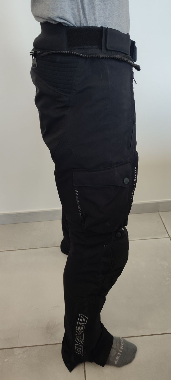 🏍️🌧️Pantalon de moto, marque Bering, modèle Odyssée, vendu avec son aqua membrane amovible - taille M - parfait état - photo numéro 7