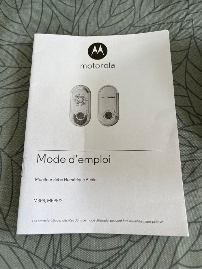 Moniteur bébé numérique audio - photo numéro 3