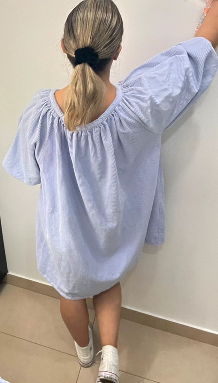 Robe Ample En Velours Taille Unique - photo numéro 6
