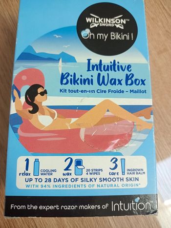 Intuitive bikini wax box Wilkinson neuf