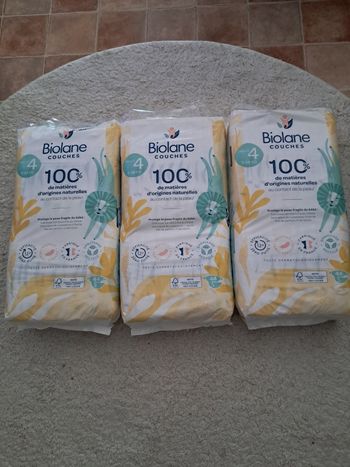 Couche biolane taille 4