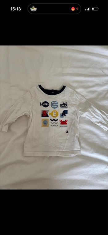 T-shirt manches longues Obaibi