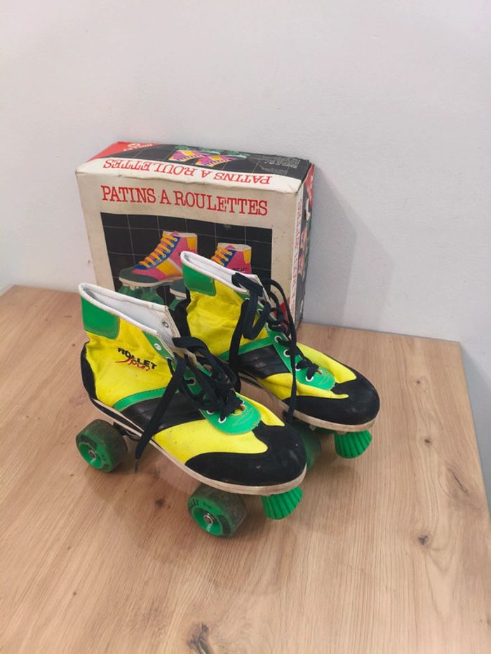 Patin à roulettes vintage rollet sport - photo numéro 5