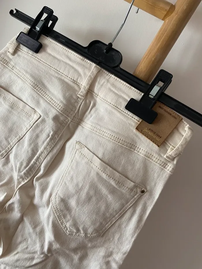 Jean skinny crème - photo numéro 6