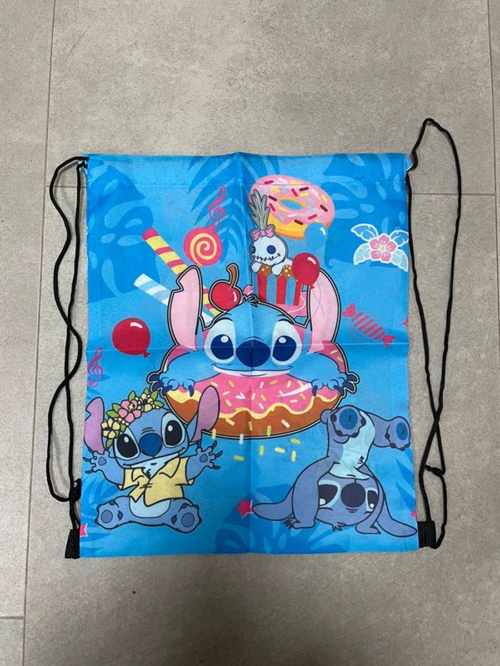 Sac à dos stitch bleu