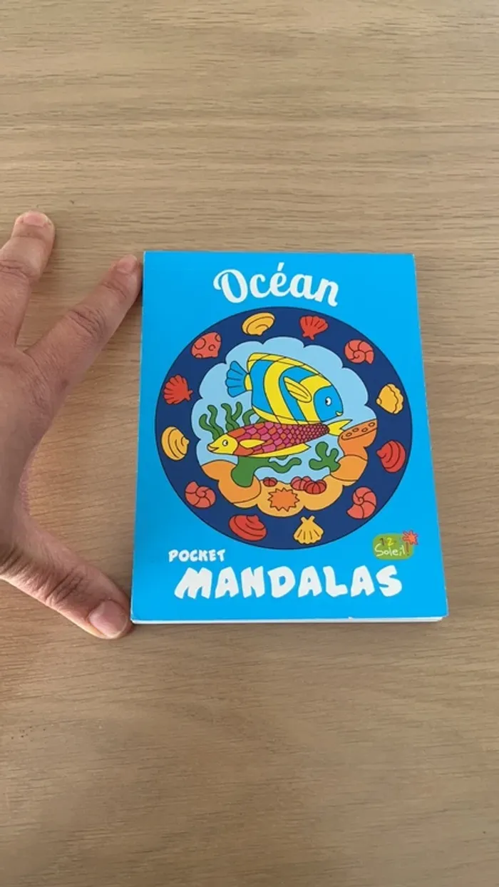 Coloriage mandala, océan - photo numéro 2