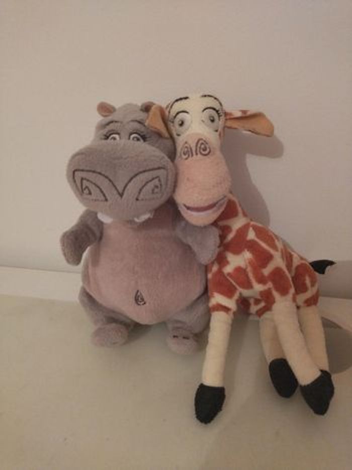 Peluches Madagascar 3