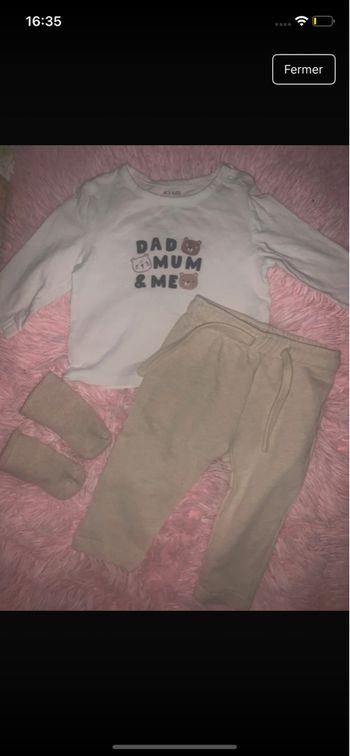 Ensemble bébé garçon