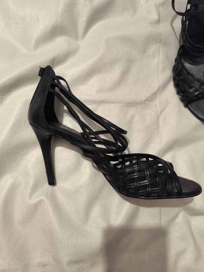 Escarpin talon haut noir Minelli T 39 - photo numéro 2
