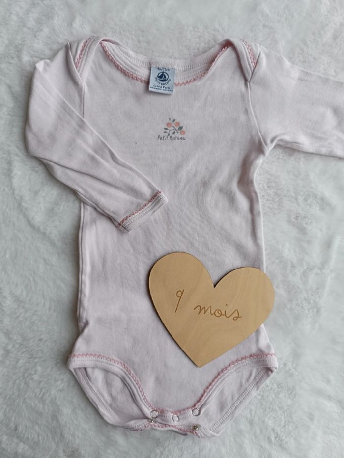 Body bébé fille petit bateau