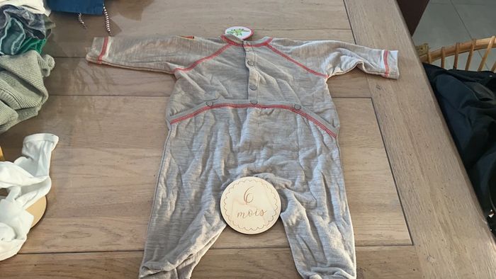 Pyjama carré blanc - photo numéro 2