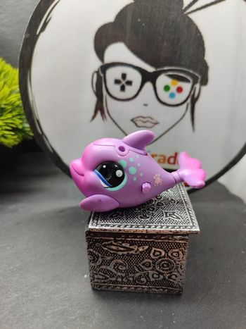 Lps01104 my Littlest Petshop Pet Shop Dolphin Dauphin 2537 Walkables Mecanique 