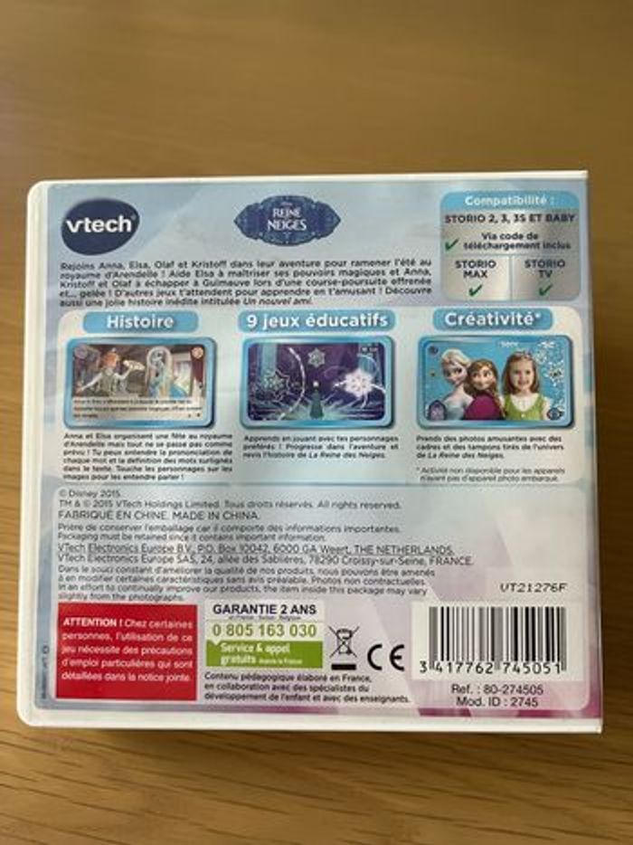 Jeu Storio HD Disney - La reine des neiges - photo numéro 3