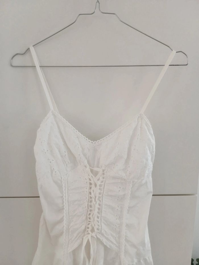 Robe blanche en coton - photo numéro 11