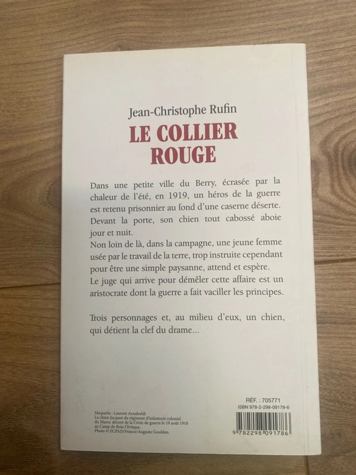 Le collier rouge JC Rufin - photo numéro 2