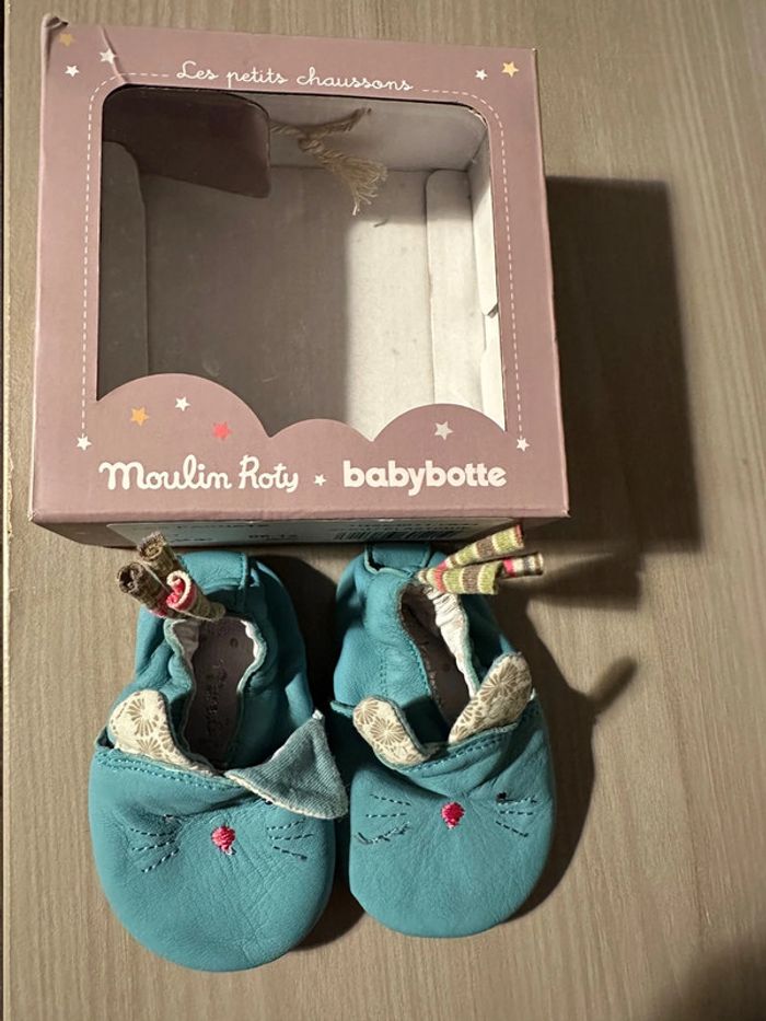 Chaussons cuir moulin Roty - photo numéro 2