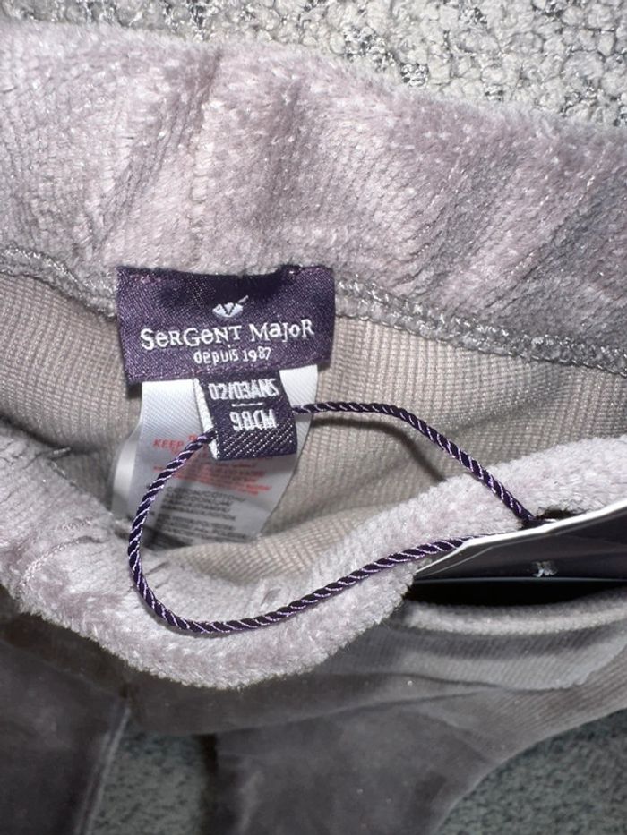 Legging/pantalon gris pailletée Sergent Major - photo numéro 3