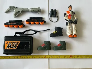Lot de Figurines et Accessoires Action Man années 2000 Hasbro