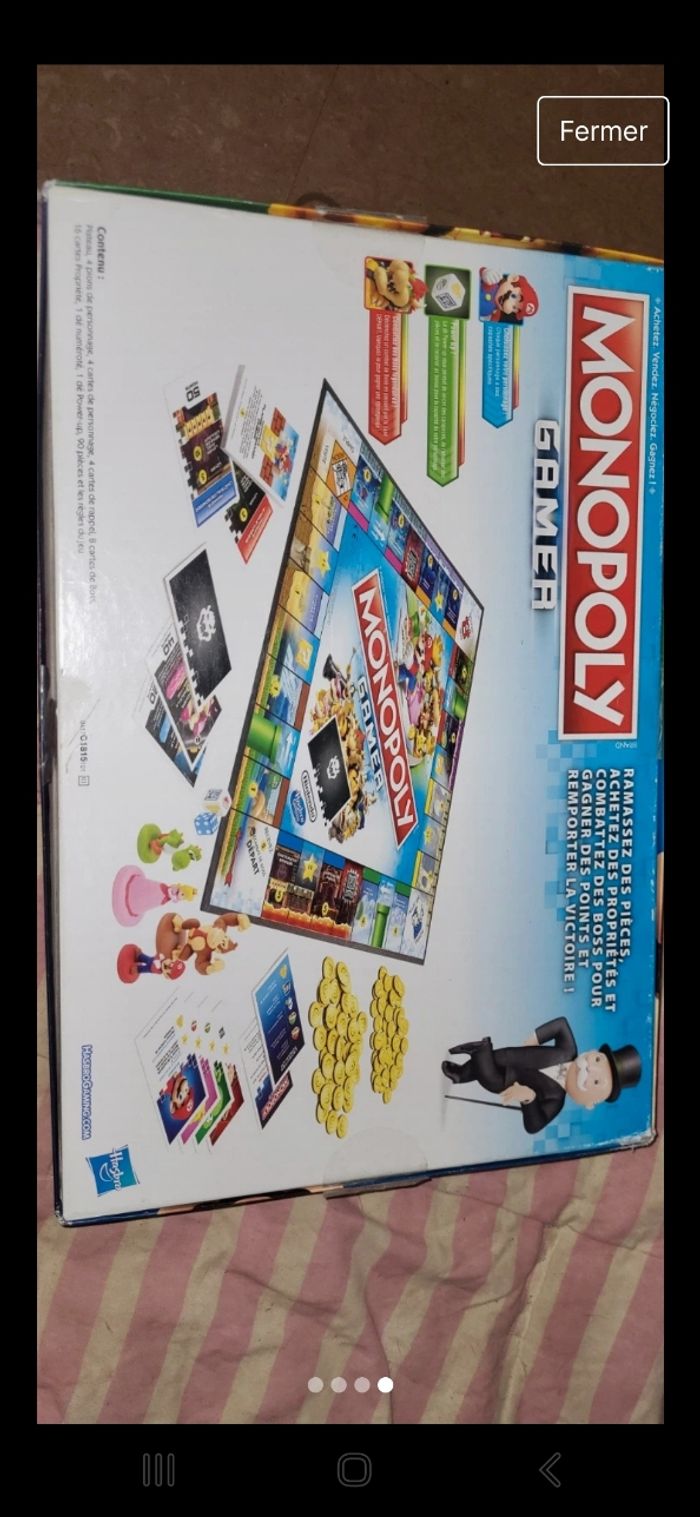 Monopoly gamer mario - photo numéro 3
