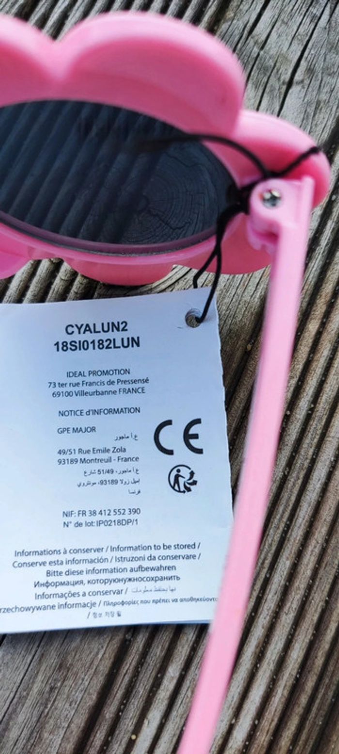 Lunettes rose - photo numéro 5
